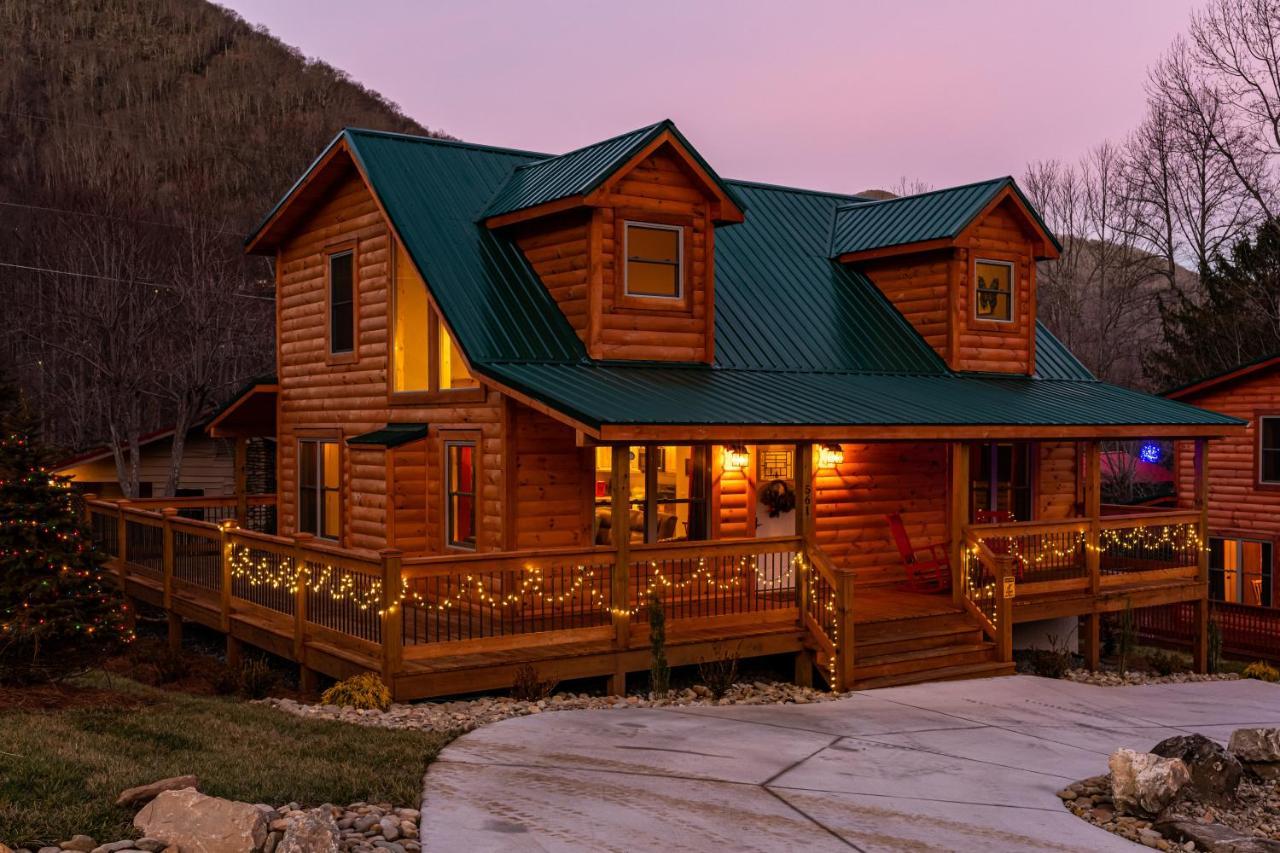 The Barn Owl Villa Maggie Valley Exterior foto